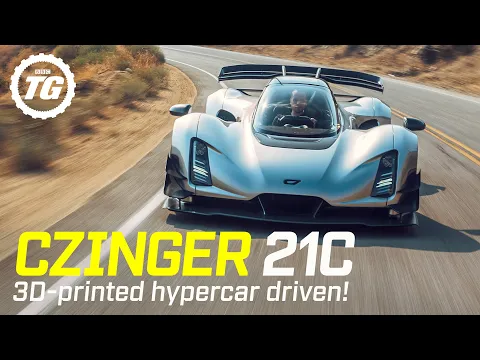World Exclusive! CZINGER 21C FIRST DRIVE: $2m, 1,233bhp 3D-printed hypercar | Top Gear